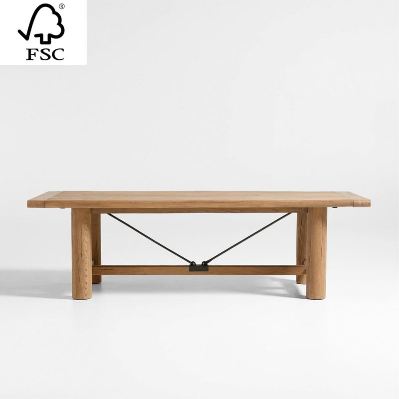 CRATE & BARREL - Mesa De Comedor Extendible Breckenridge (10-12 Puestos)