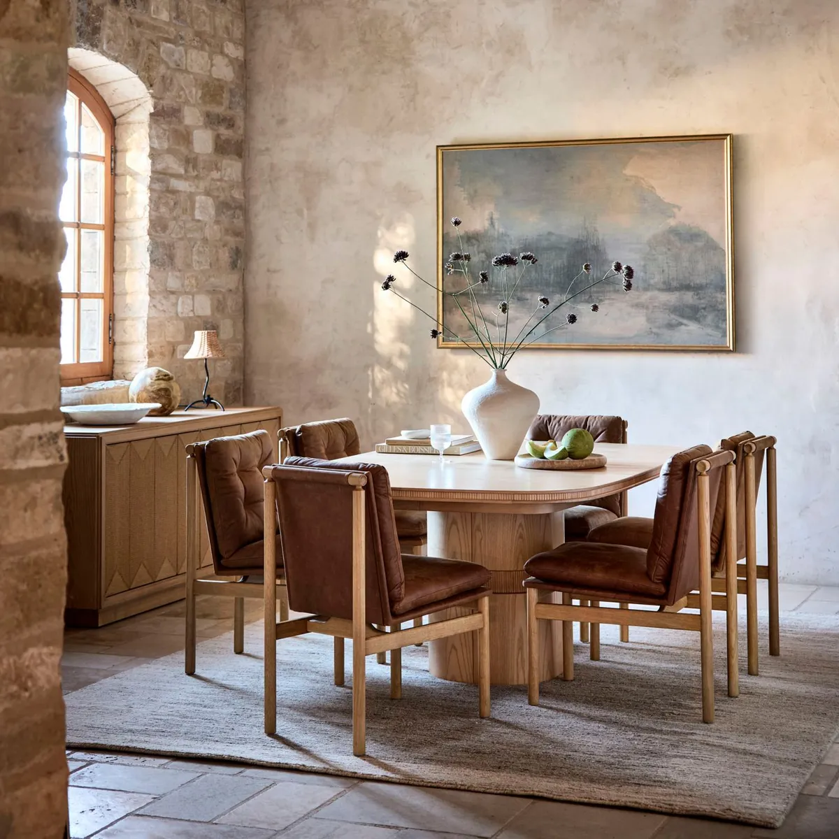 CRATE & BARREL - Mesa De Comedor Extendible Roseau (4-6 Puestos)