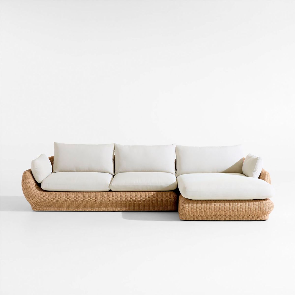 CRATE & BARREL - Seccional para Terraza Ipanema 4 Cuerpos Derecho