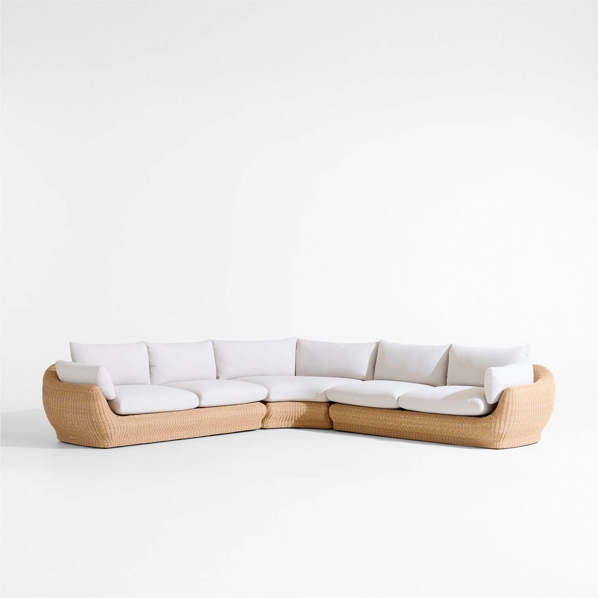 CRATE & BARREL - Seccional para Terraza Ipanema 4 Cuerpos