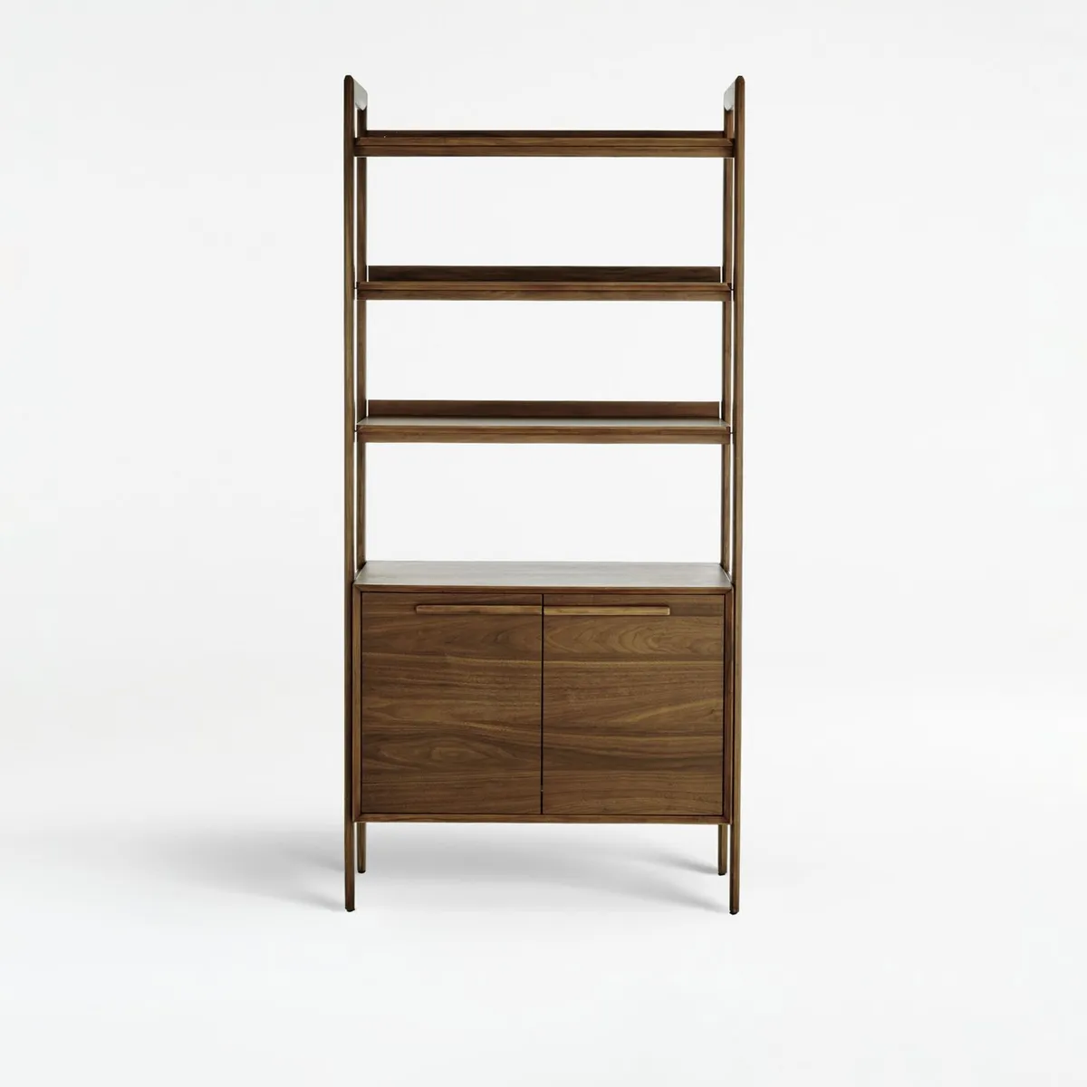 CRATE & BARREL - Estante Librero Tate 4 Espacios 2 Puertas