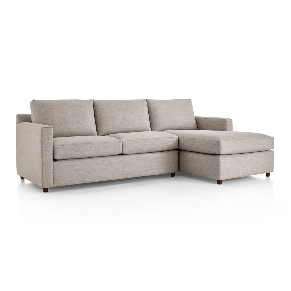 CRATE & BARREL - Seccional Barrett Ii 4 Cuerpos Derecho