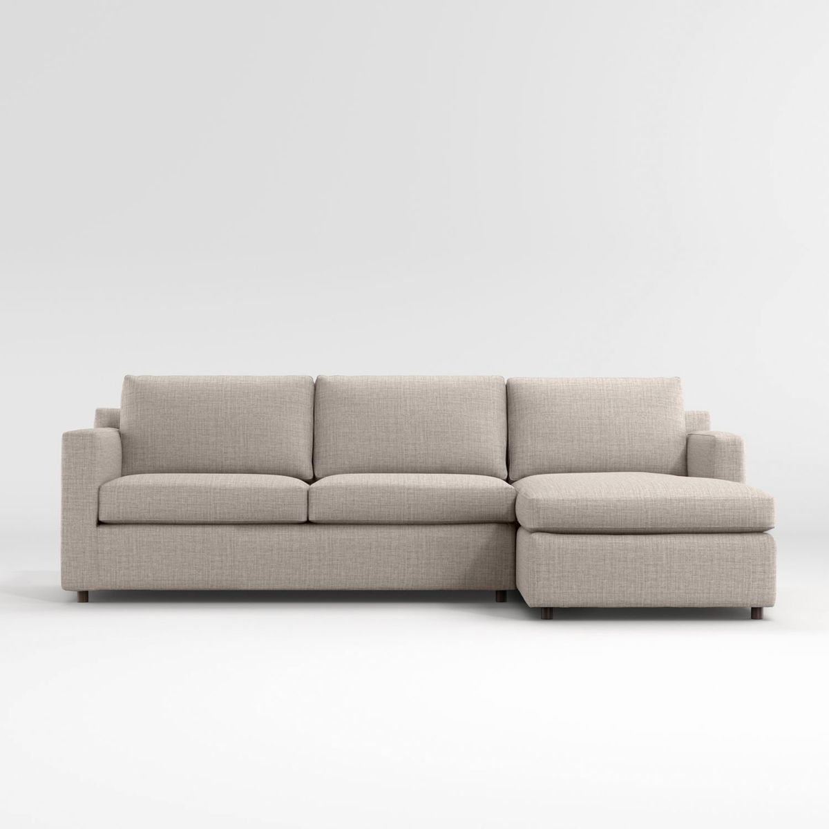 CRATE & BARREL - Seccional Barrett Ii 3 Cuerpos Derecho