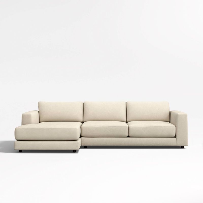 CRATE & BARREL - Seccional Peyton 4 Cuerpos Izquierdo