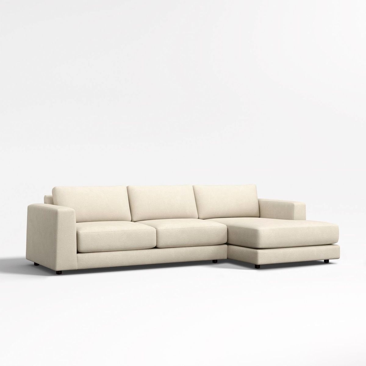 CRATE & BARREL - Seccional Peyton 4 Cuerpos Derecho