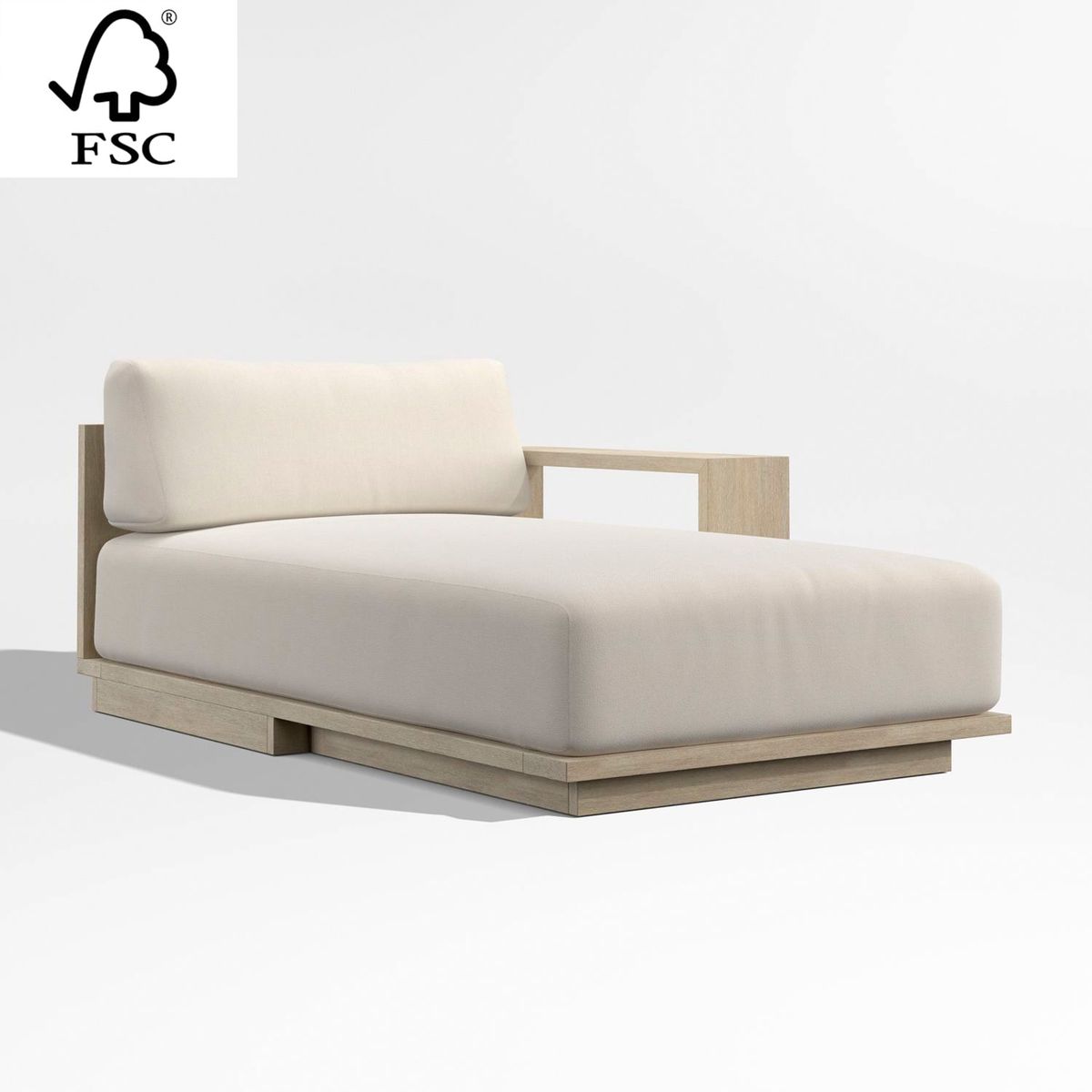 CRATE & BARREL - Seccional Mallorca para Terraza 4 Cuerpos