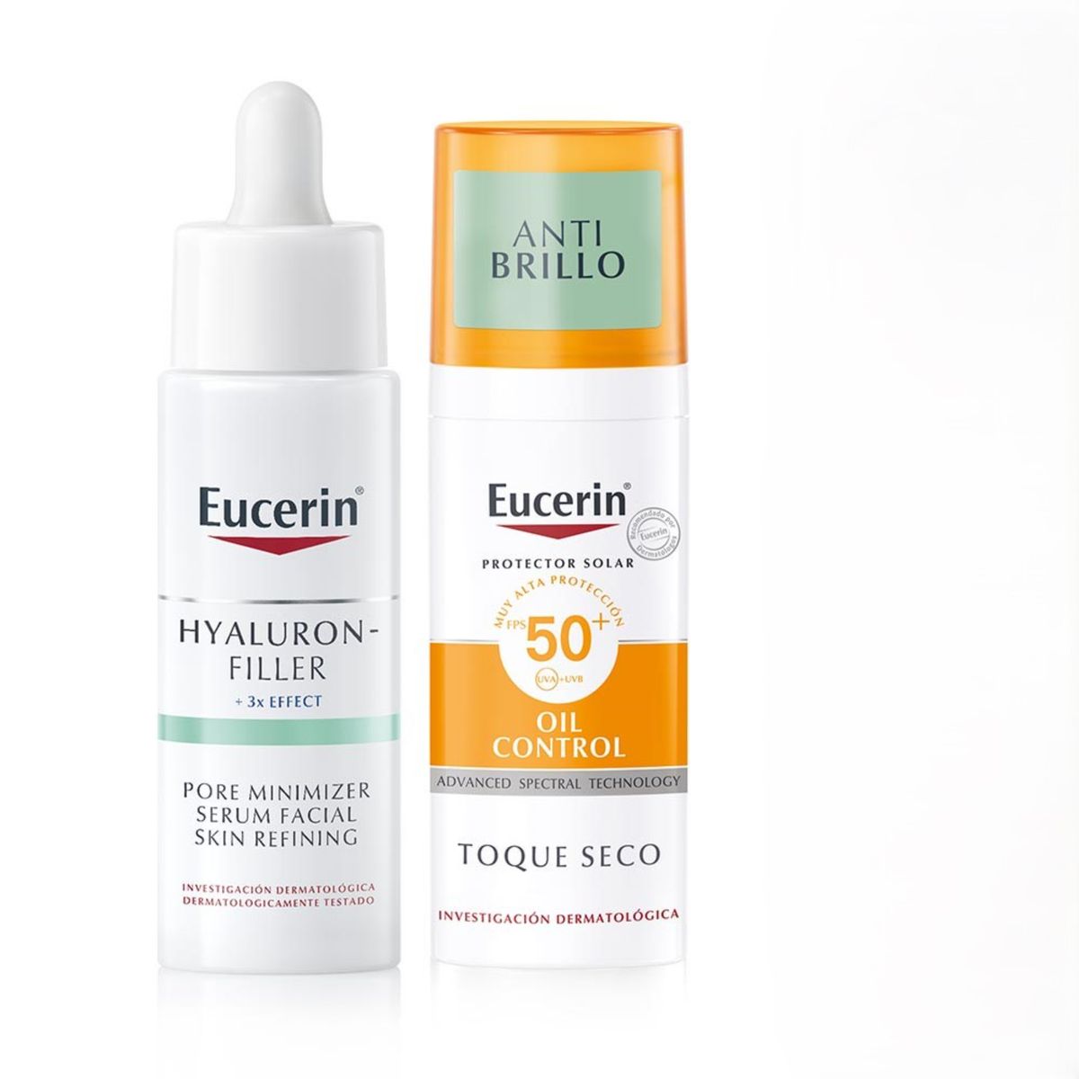 EUCERIN - Pack Serum Y Protector Solar Para Piel Grasa Eucerin
