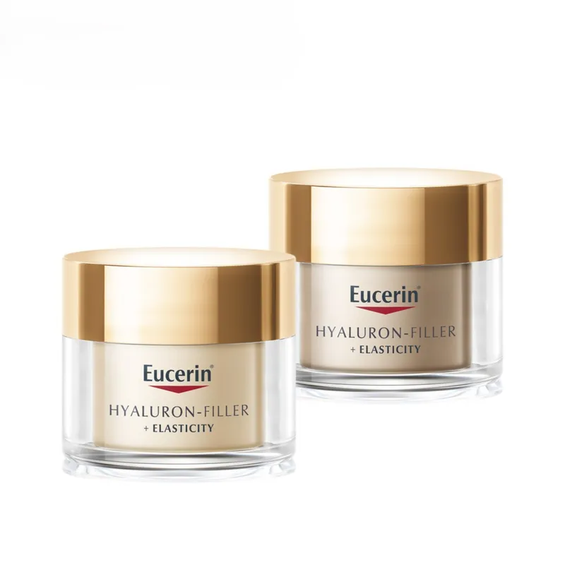 EUCERIN - Pack Virtual Elasticity: Crema De Día 50ml + Crema De Noche 50ml 