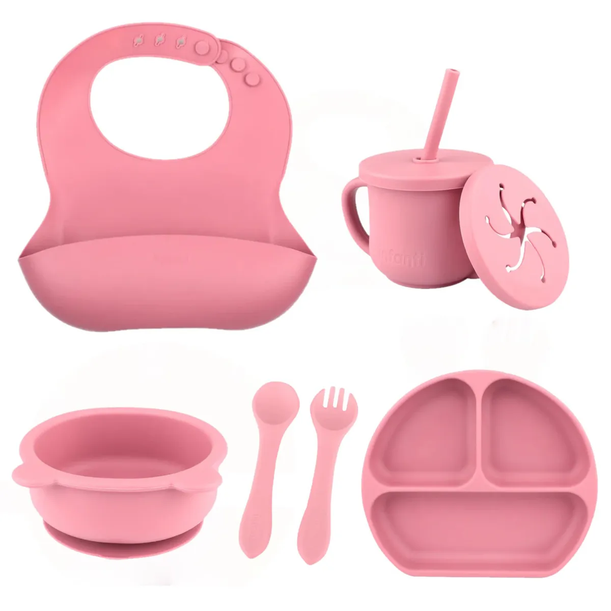 INFANTI - Pack Menaje De Silicona Niña Infanti