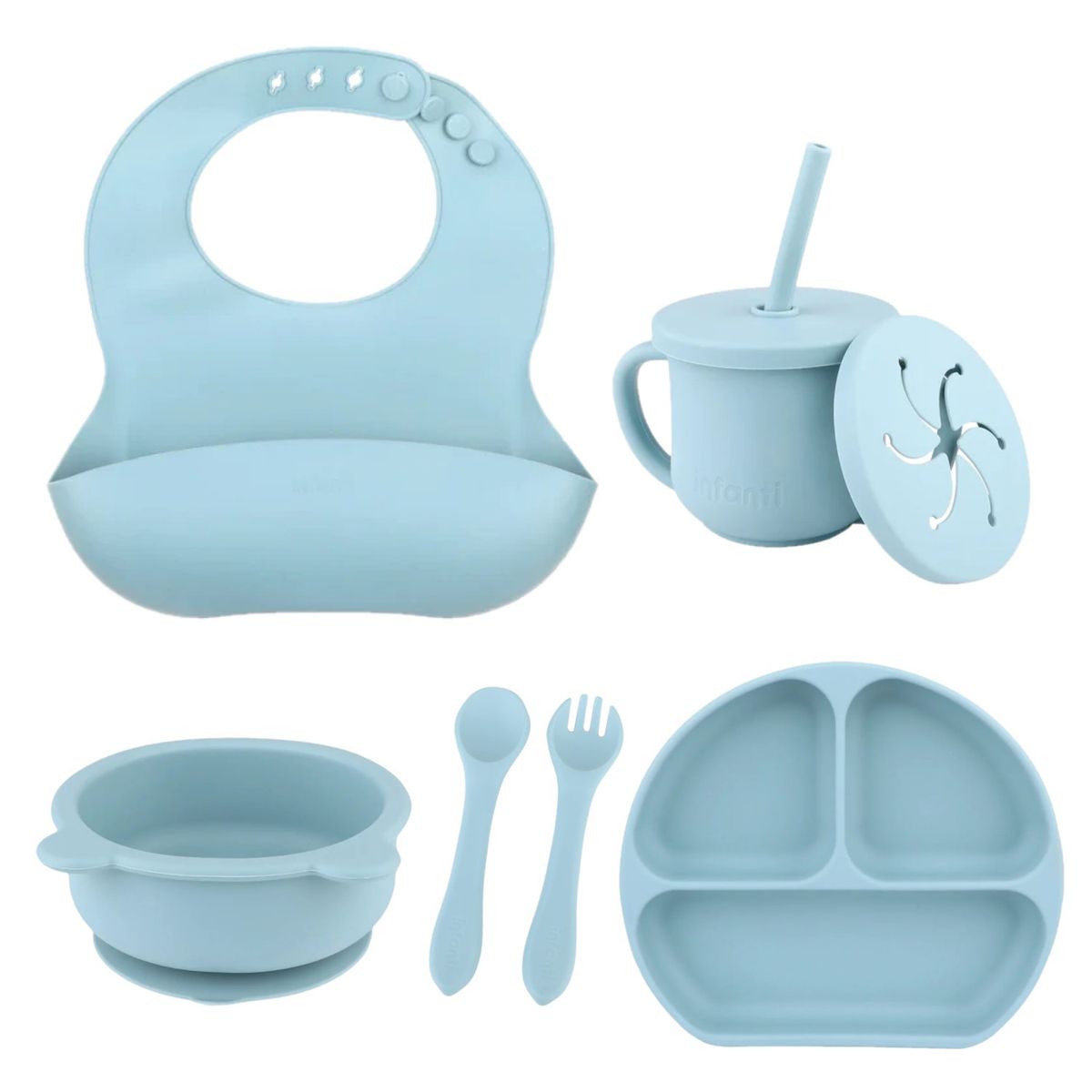 INFANTI - Pack Menaje De Silicona Niño Infanti