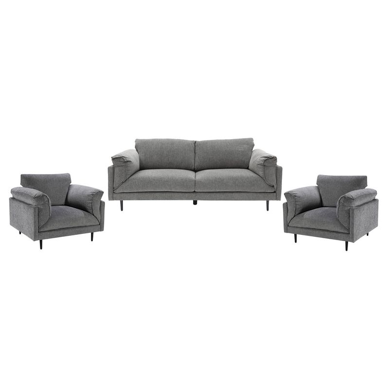 BASEMENT HOME - Juego de Sala Alessandra 3-1-1 Cuerpos 