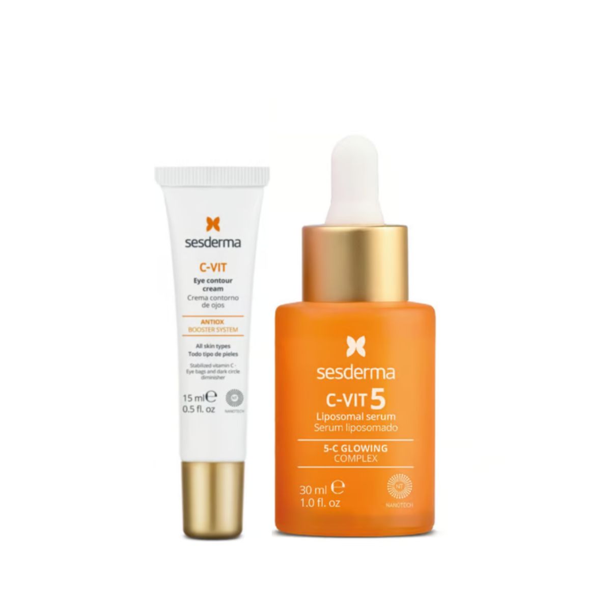 SESDERMA - Pack Luminosidad: C-vit 5 Serum + C-vit Contorno De Ojos Sesderma