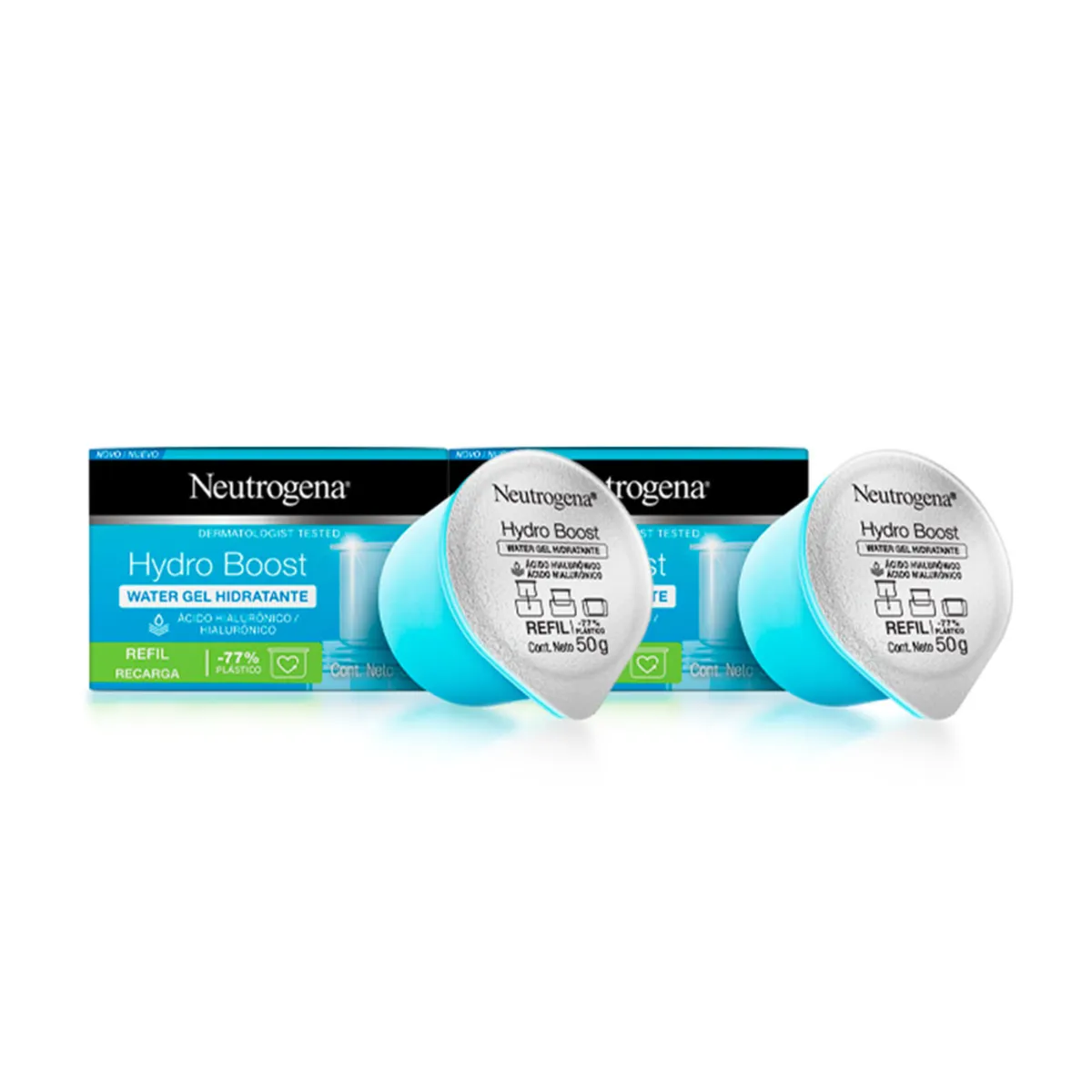 NEUTROGENA - Pack Ntg Refill Hidratante Hydro Boost Noche 50gr