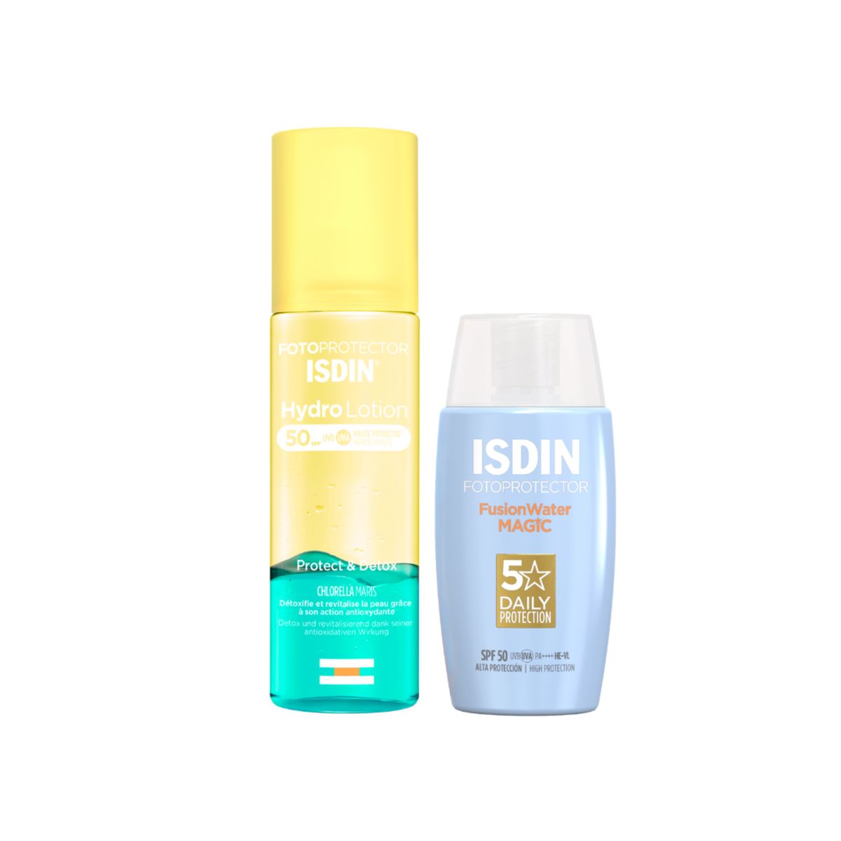 ISDIN - Fotoprotector Fusion Water Magic + Fotop Isdin Hydrolotion 50+ 200ml