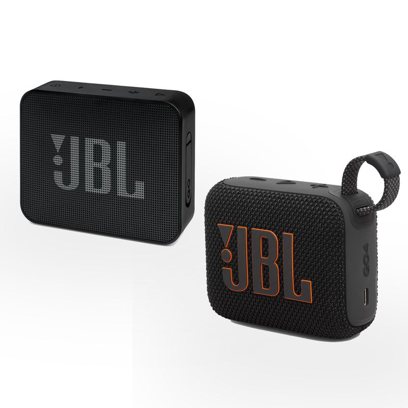 JBL - JBL Speaker GO4 Negro + JBL Speaker GO Essential Negro