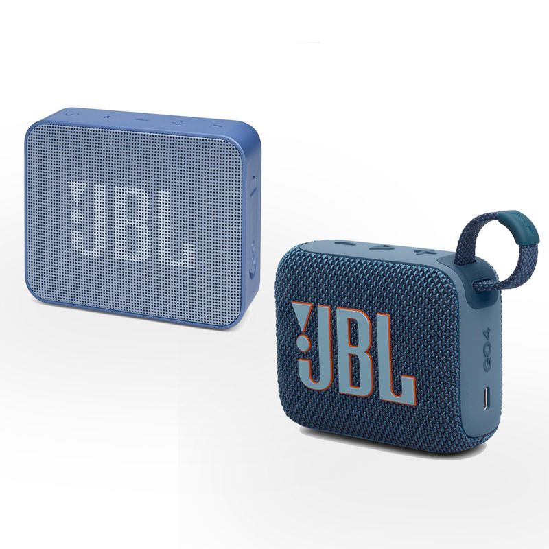 JBL - JBL Speaker GO4 Azul + JBL Speaker GO Essential Azul
