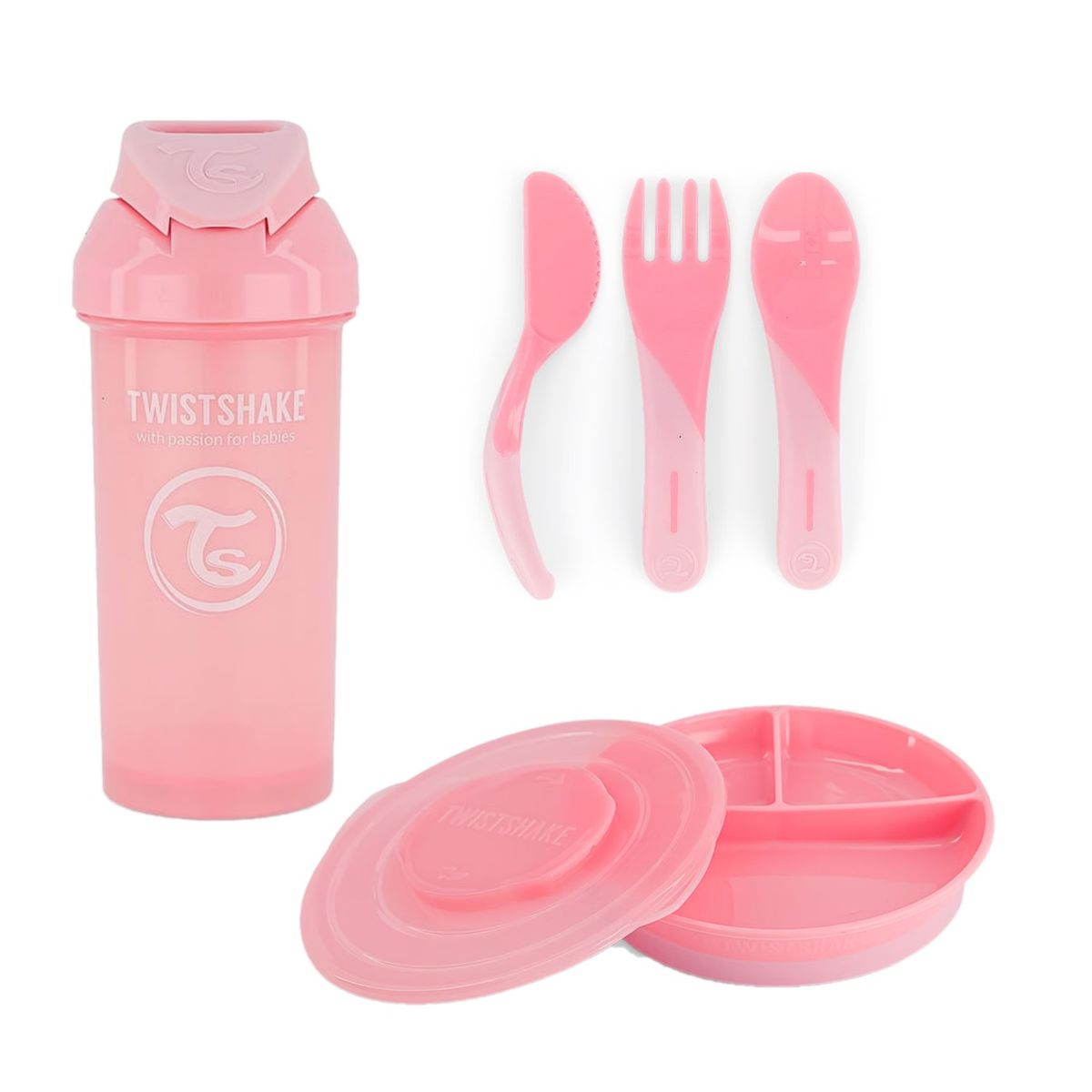 TWISTSHAKE - Pack Menaje Twistshake Niña