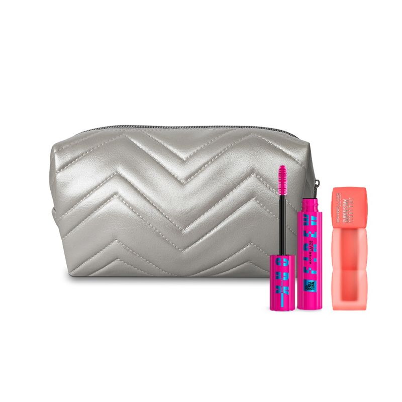 MAYBELLINE - Pack Máscara Firework Wtp + Teddy Tint Tono 25