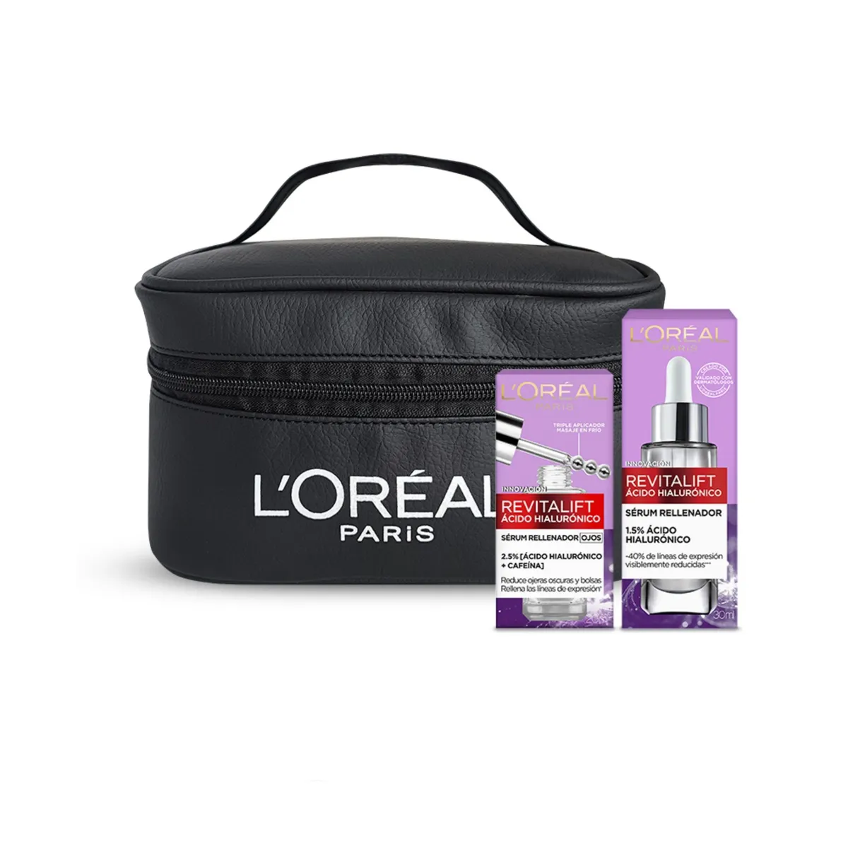 LOREAL PARIS - Pack Revitalift Ácido Hialurínico Serum Rostro + Ojos