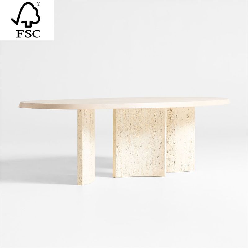 CRATE & BARREL - Mesa De Comedor Dune By Brigette Romanek (8 Puestos)