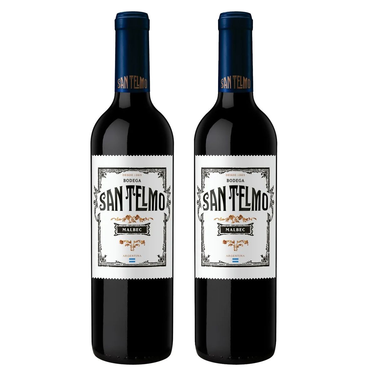  - Pack 2 San Telmo Vino Malbec x 750ml