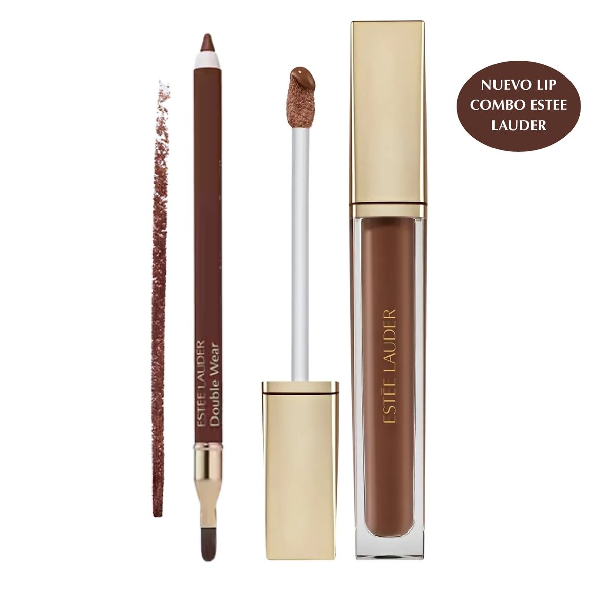 ESTEE LAUDER - Lip Combo Estee Lauder Tonos Marrones