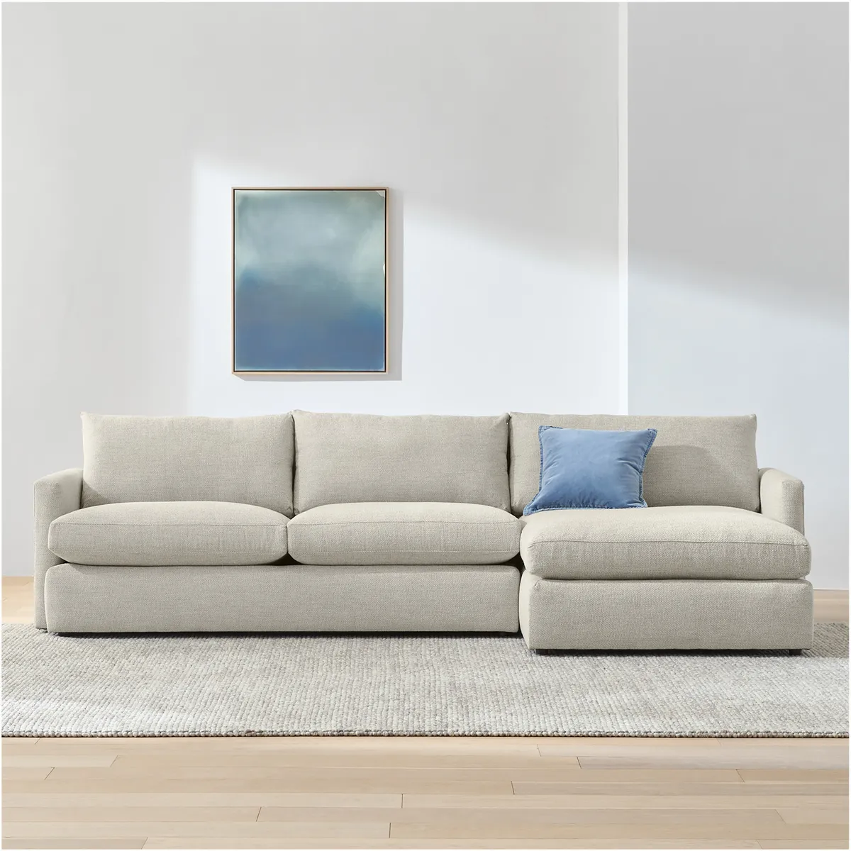 CRATE & BARREL - Seccional Lounge 4 Cuerpos Derecho