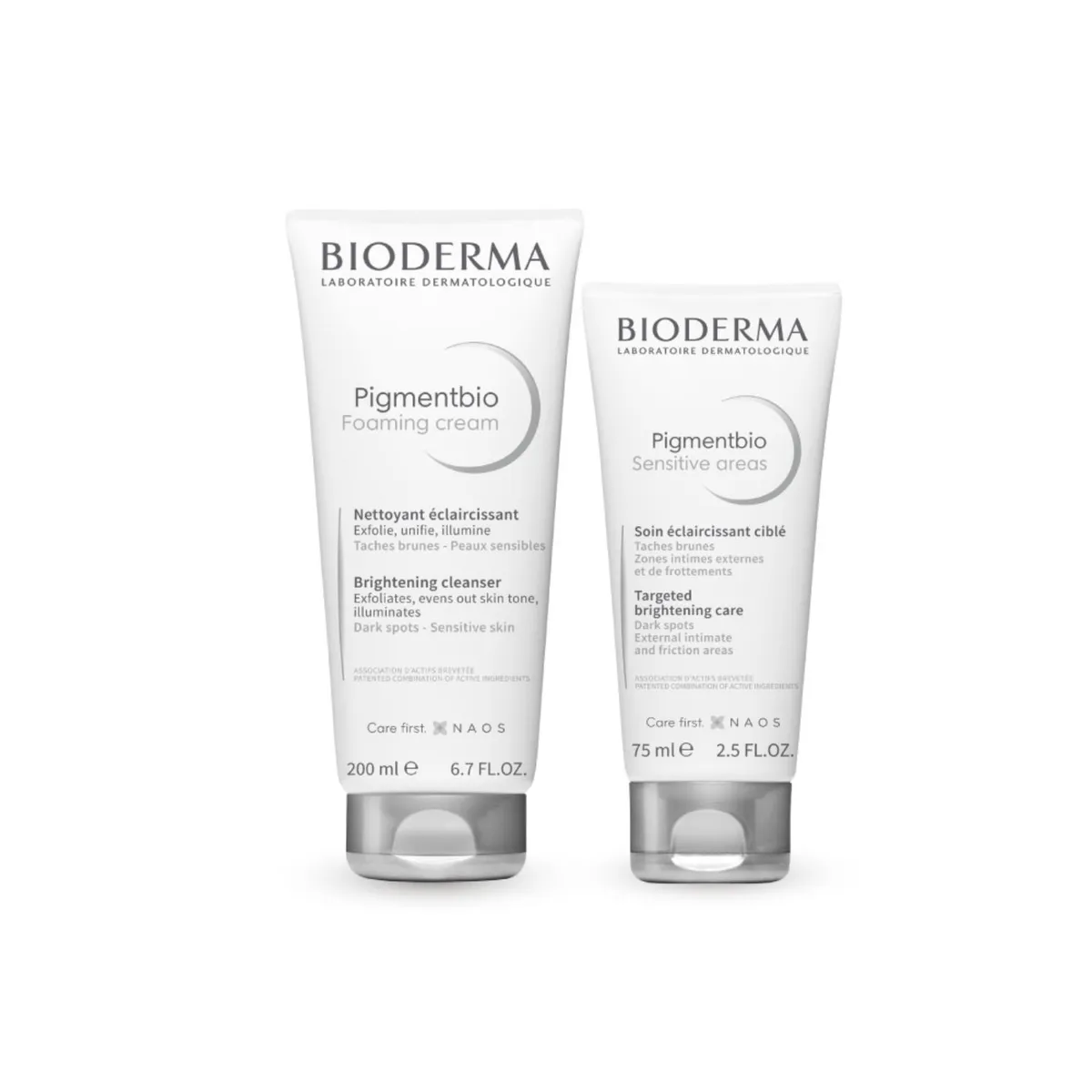 BIODERMA - Dúo Bioderma Pigmentbio Foaming y Sensitive Areas