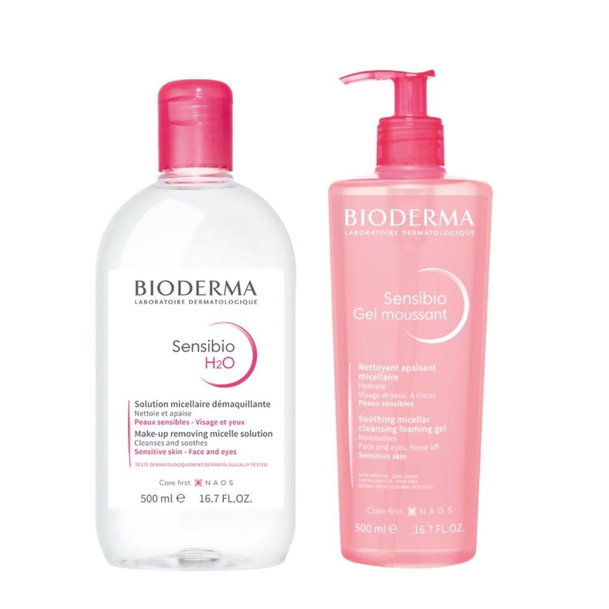 BIODERMA - Pack Doble limpieza Sensibio