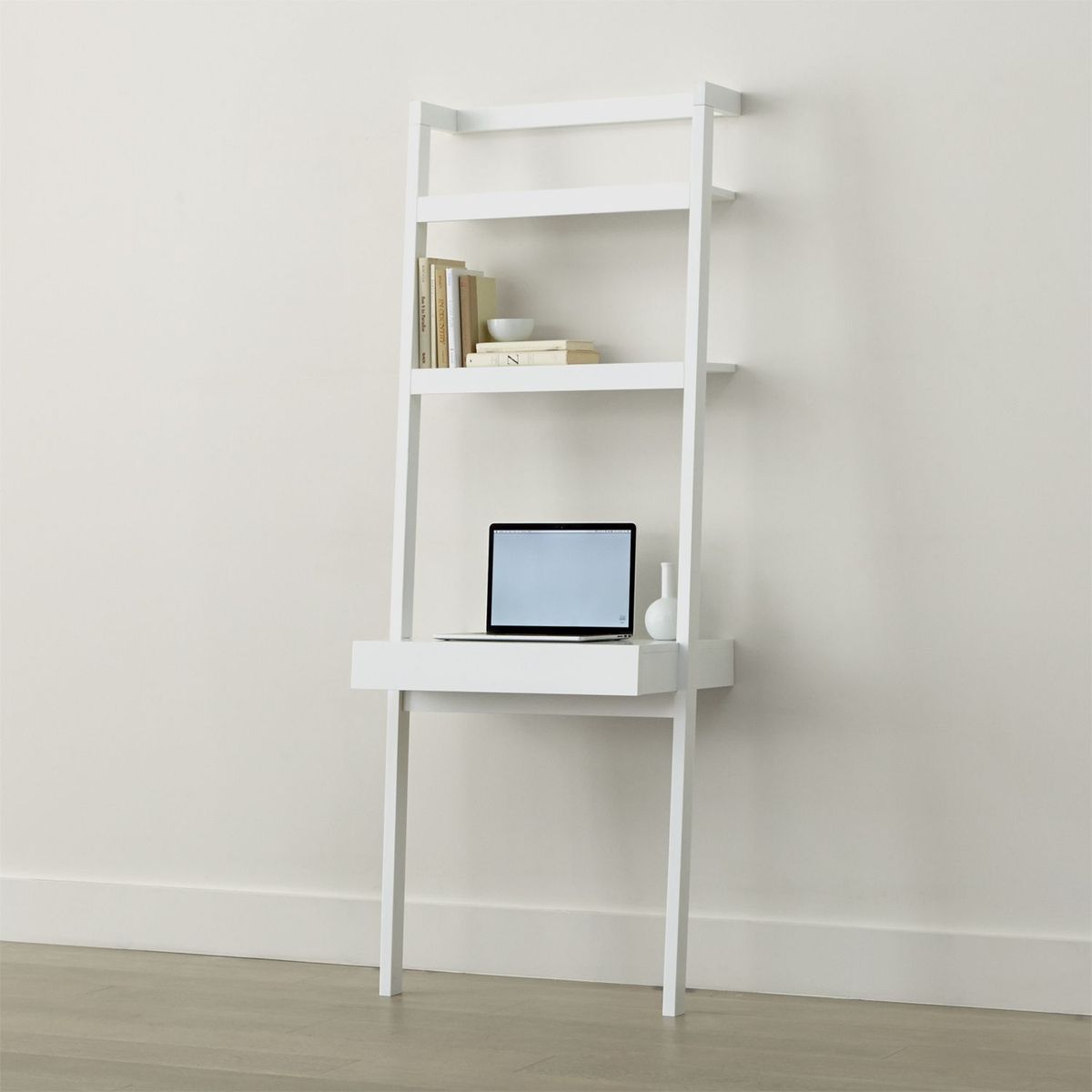 CRATE & BARREL - Escritorio Inclinado Sawyer Blanco