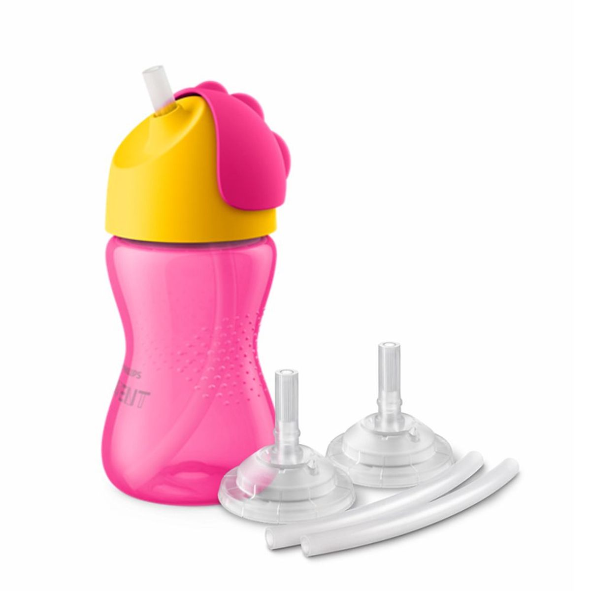 AVENT - Combo: 1 Vaso con Sorbete de 10 oz Rosado + 1 Repuesto