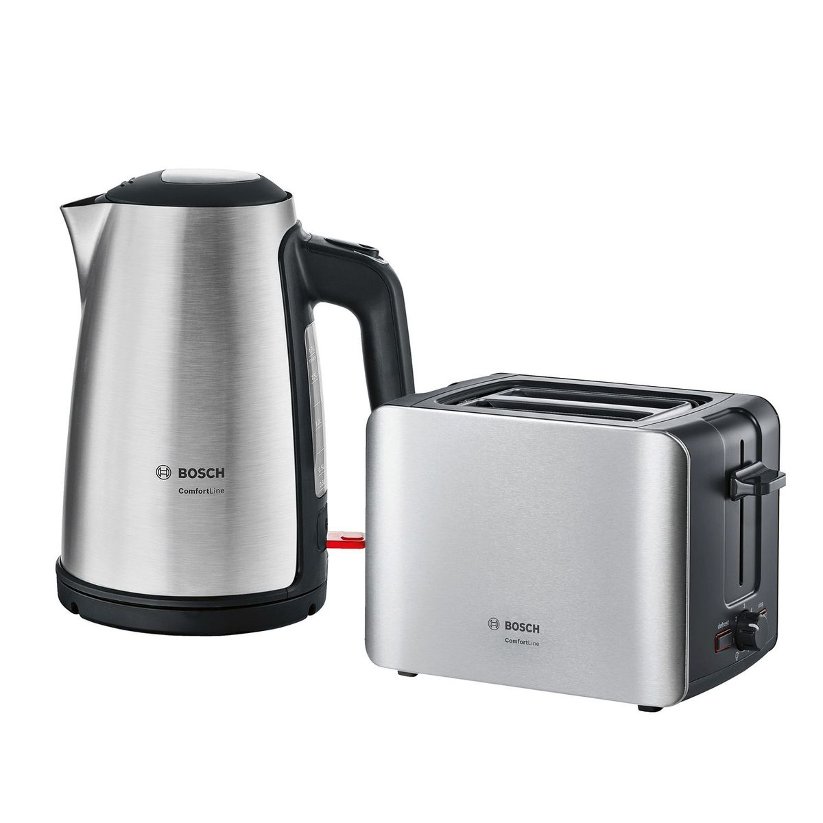 BOSCH - Combo: Tostadora ComfortLine TAT6A913 + Hervidor de Agua ComfortLine 1.7 Lts