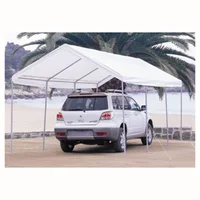 Gazebo blanco tipo garage