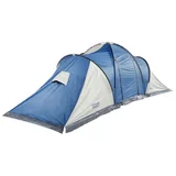 Carpa estructural azul para 9 personas con toldo