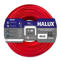 Cable unipolar 1.5 mm2 rojo 100 m