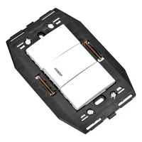 Semi armado 1 interruptor blanco