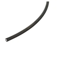 Cable coaxial rg6 negro por metro