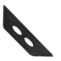 Soporte lateral negro 30 cm