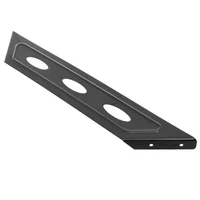 Soporte lateral negro 40 cm