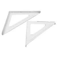 Par soportes stong negro 20 x 25 cm