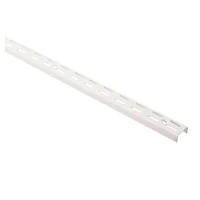 Riel para mensula doble blanco 100 cm x 1 unidad