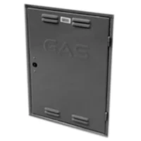 Puerta para gabinete de gas de chapa 40 x 50 cm