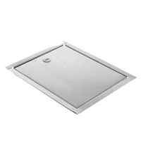 Puerta para llave de agua de acero 20 x 25 cm