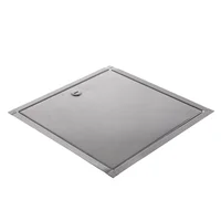 Puerta para llave de agua de acero 30 x 30 cm