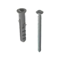 Tarugo con tope + tornillo n8 por 5 u