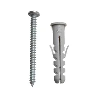 Tarugo con tope + tornillo n8 por 25 u