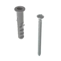 Tarugo con tope + tornillo n10 por 25 u