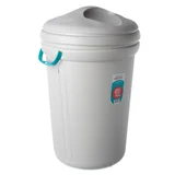 Cesto de basura 42 L de plástico con tapa