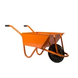 Carretilla chapa ruedas macizas 75 l