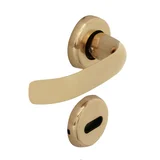 1/2 Manija Latina de bronce laqueado con bocallave